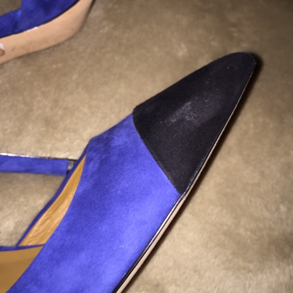Veronica Beard Suede Heels - Picture 7 of 10